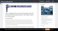 Desktop Screenshot of niels-burcharth.dk