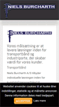 Mobile Screenshot of niels-burcharth.dk